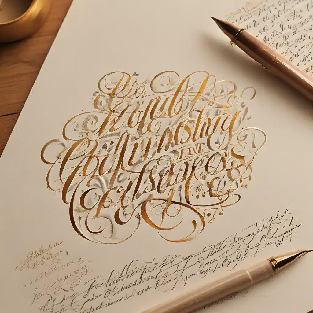 Mastering the Art of Calligraphic Lettering: Elegant Expressions