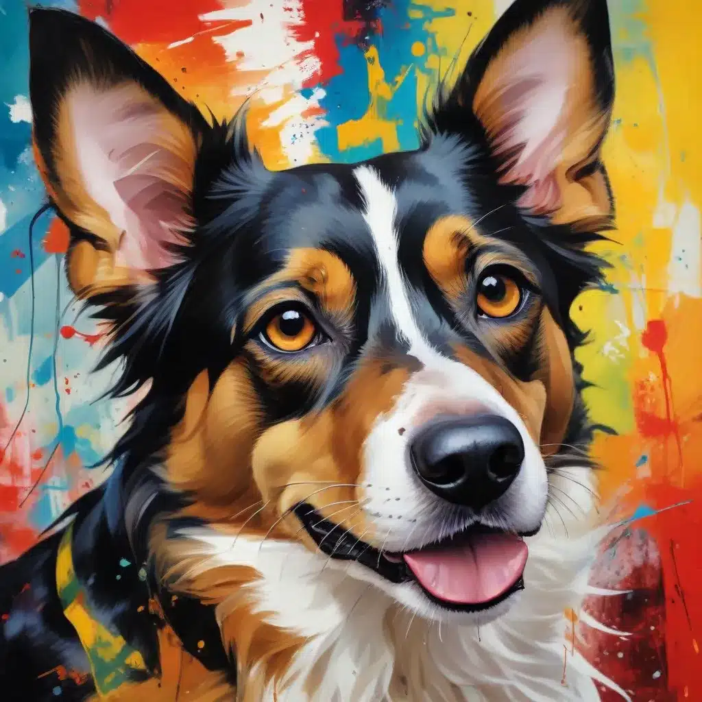 Abstract Expressionism Unleashed Captivating Styles for Pet Art