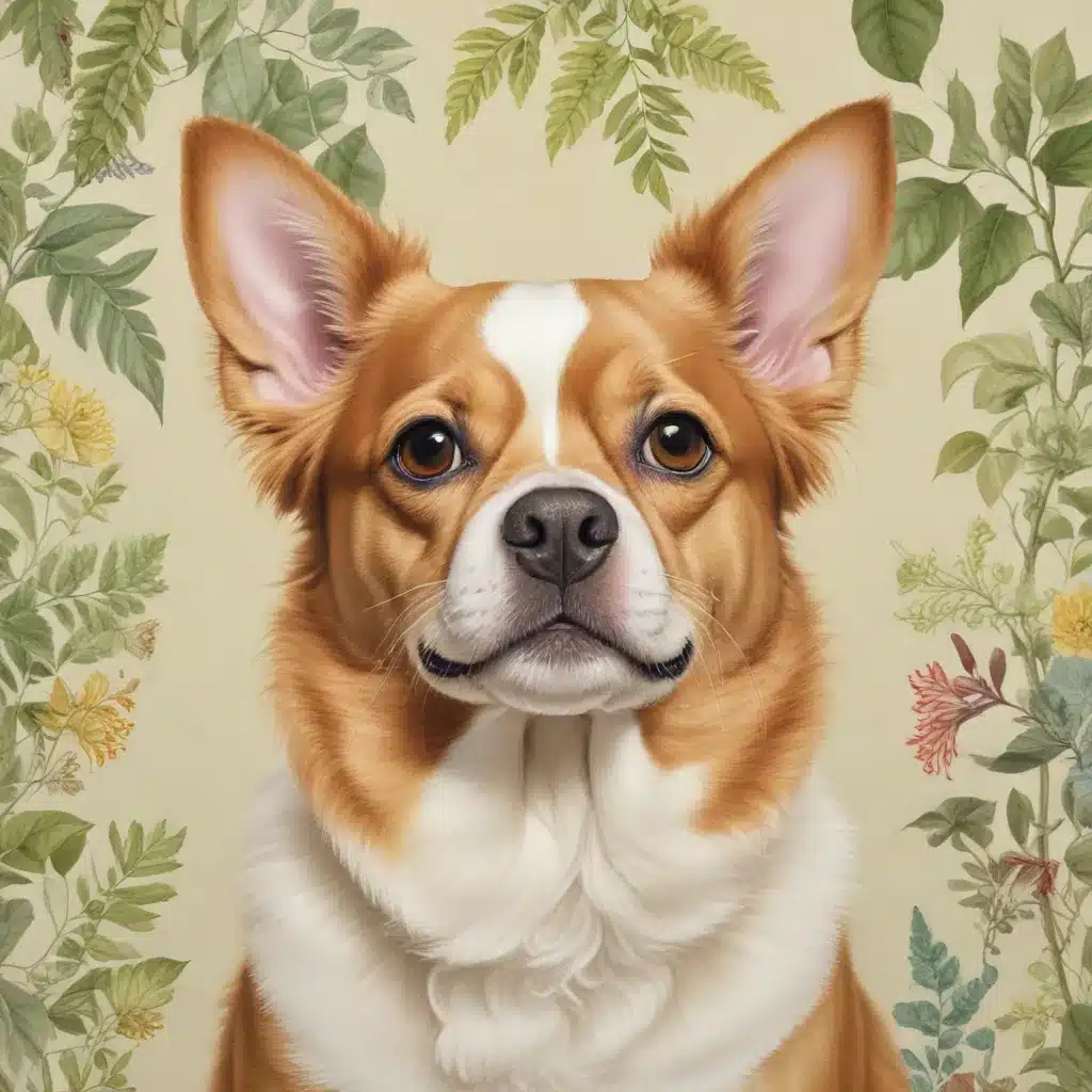 Botanical Enchantment Exploring the Art of Drawing for Pet Portraits