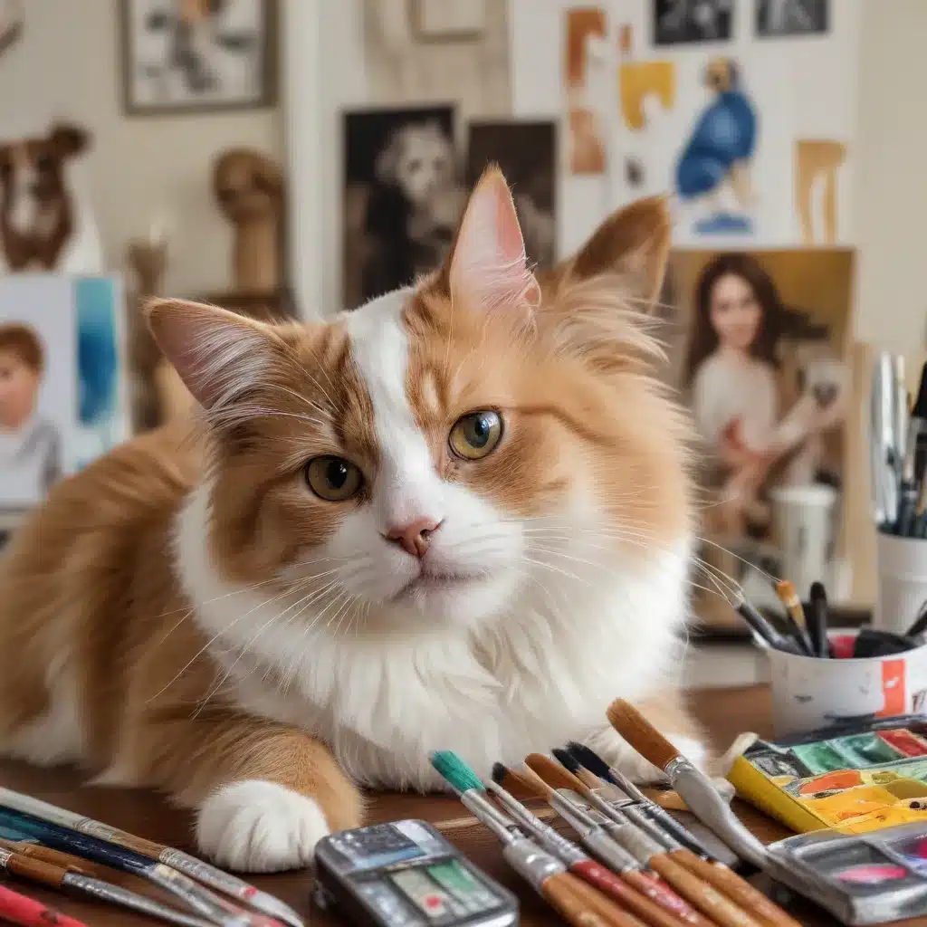 Colorful Companions Selecting the Best Brushes and Mediums for Pet Portraits
