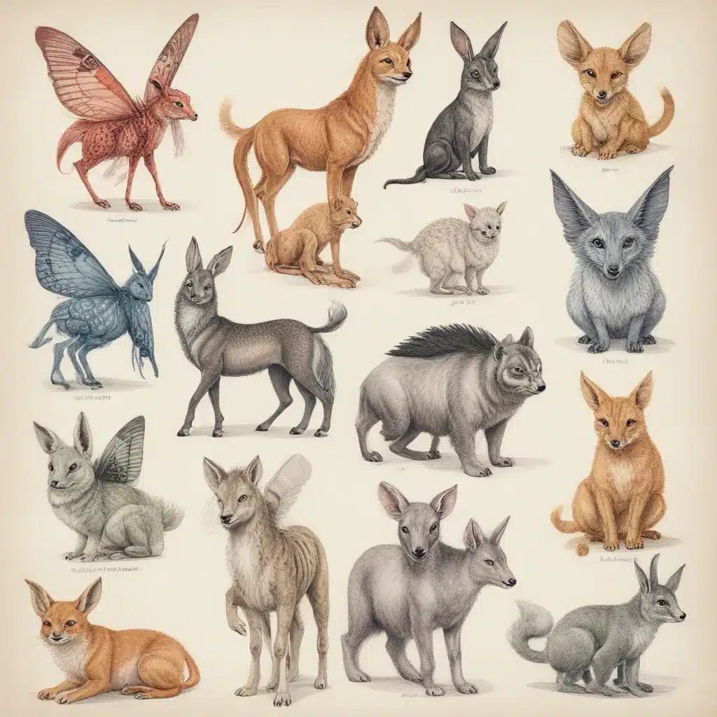 Creature Creations Unique Drawing Ideas for Diverse Animal Muses