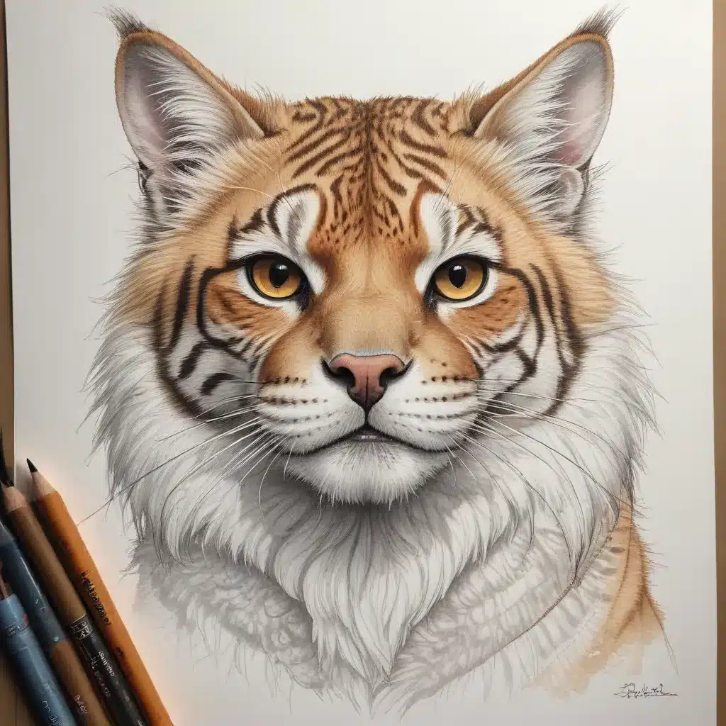 Exotic Expressions Sketching Unique Pets with Flair