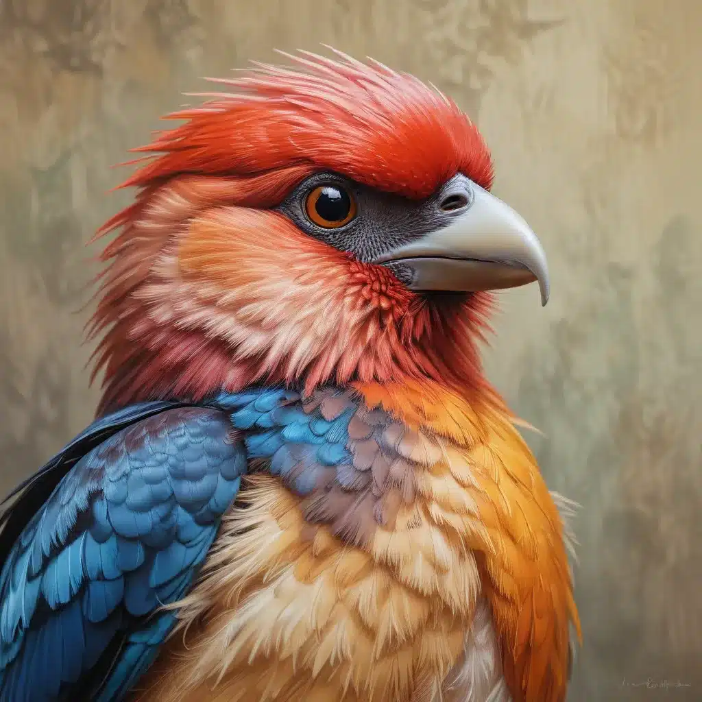 Feathered Fancies Bringing Vibrant Bird Portraits to Life on Canvas