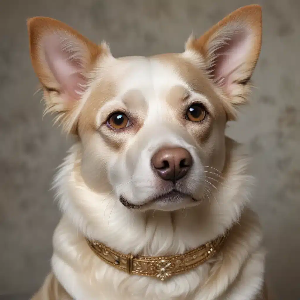 Metallic Mastery Bringing Shimmering Accents to Life in Pet Portraits
