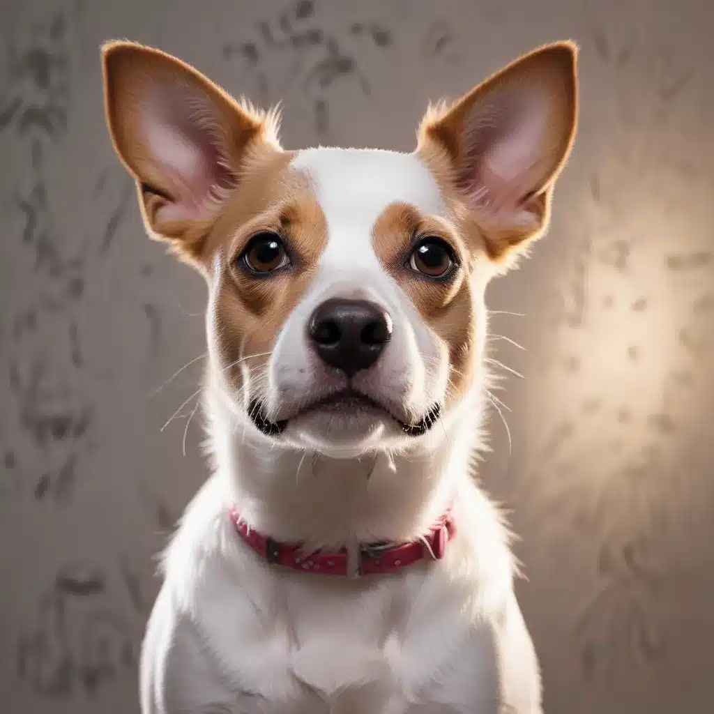 Painting with Light Harnessing the Power of Negative Space for Pet Art