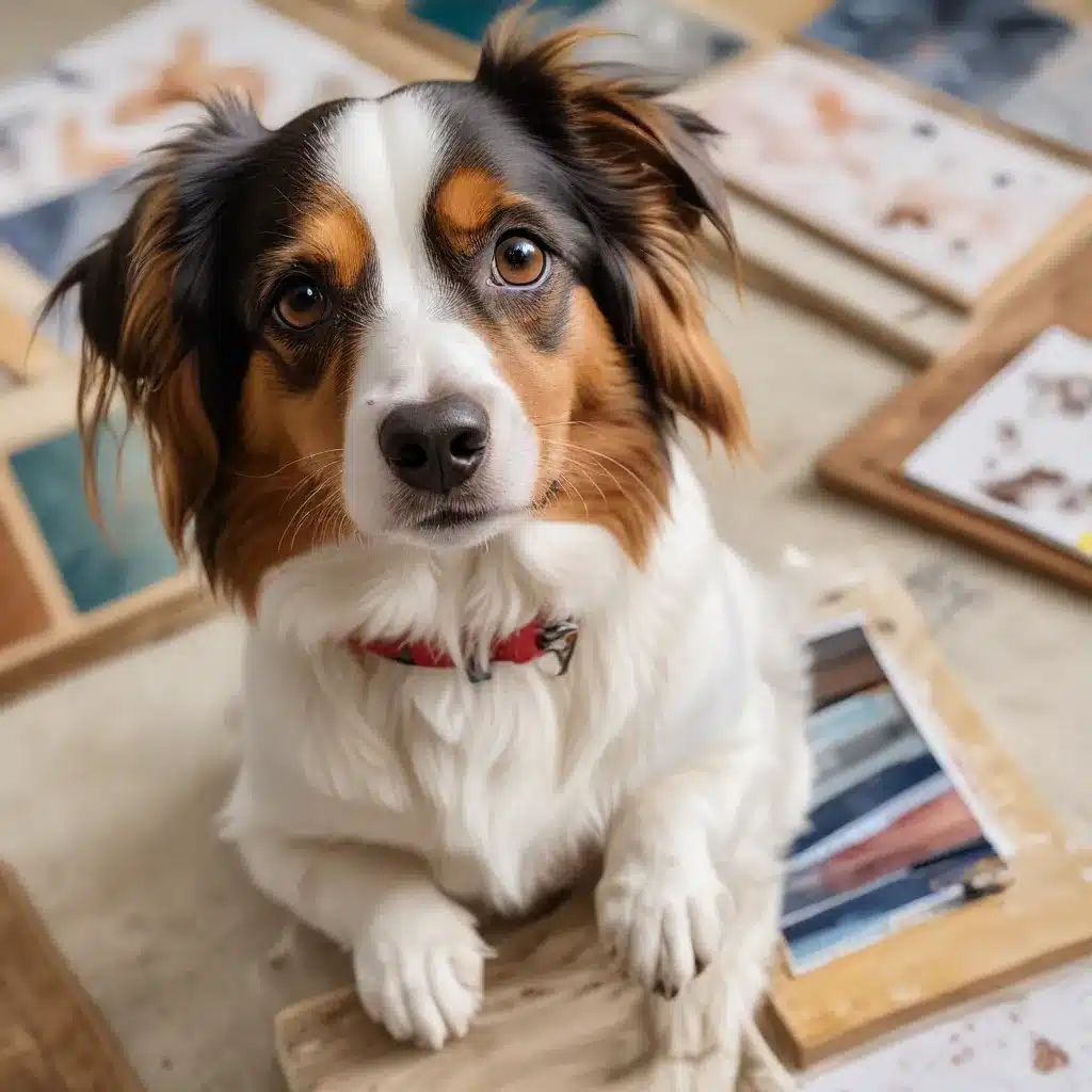 Palette Perfection Selecting the Best Surfaces for Vibrant Pet Portraits