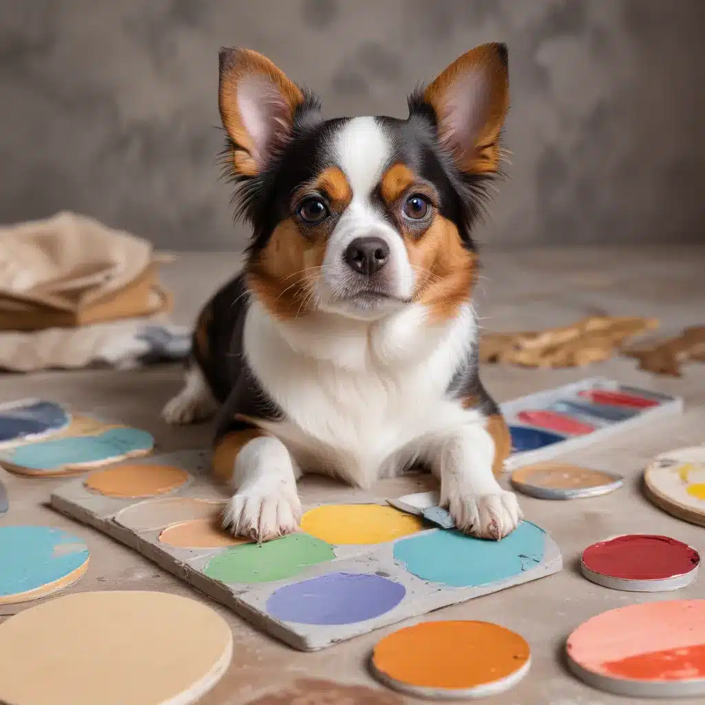 Palette Perfection Selecting the Perfect Surfaces for Vibrant Pet Portraits