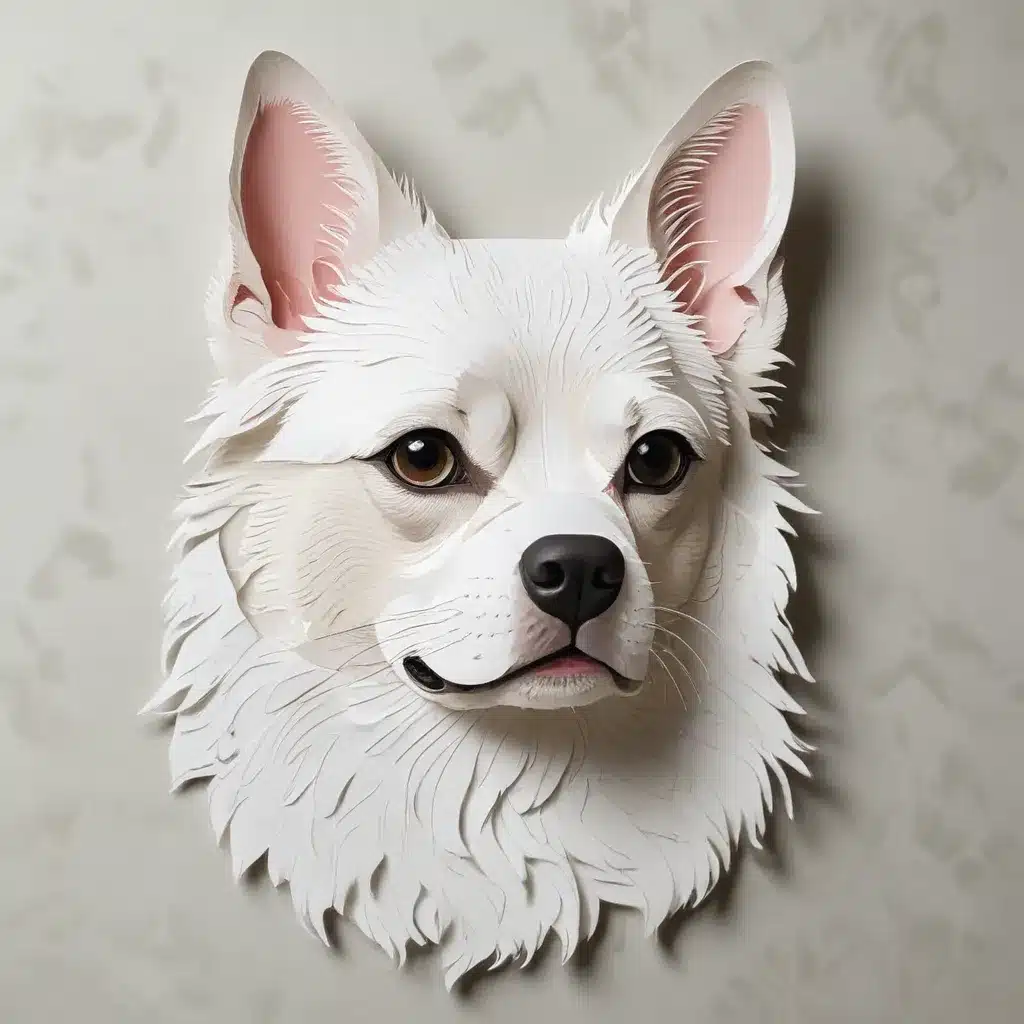 Paper-Cutting Artistry Delicate Designs Unveiled for Pet Portraits