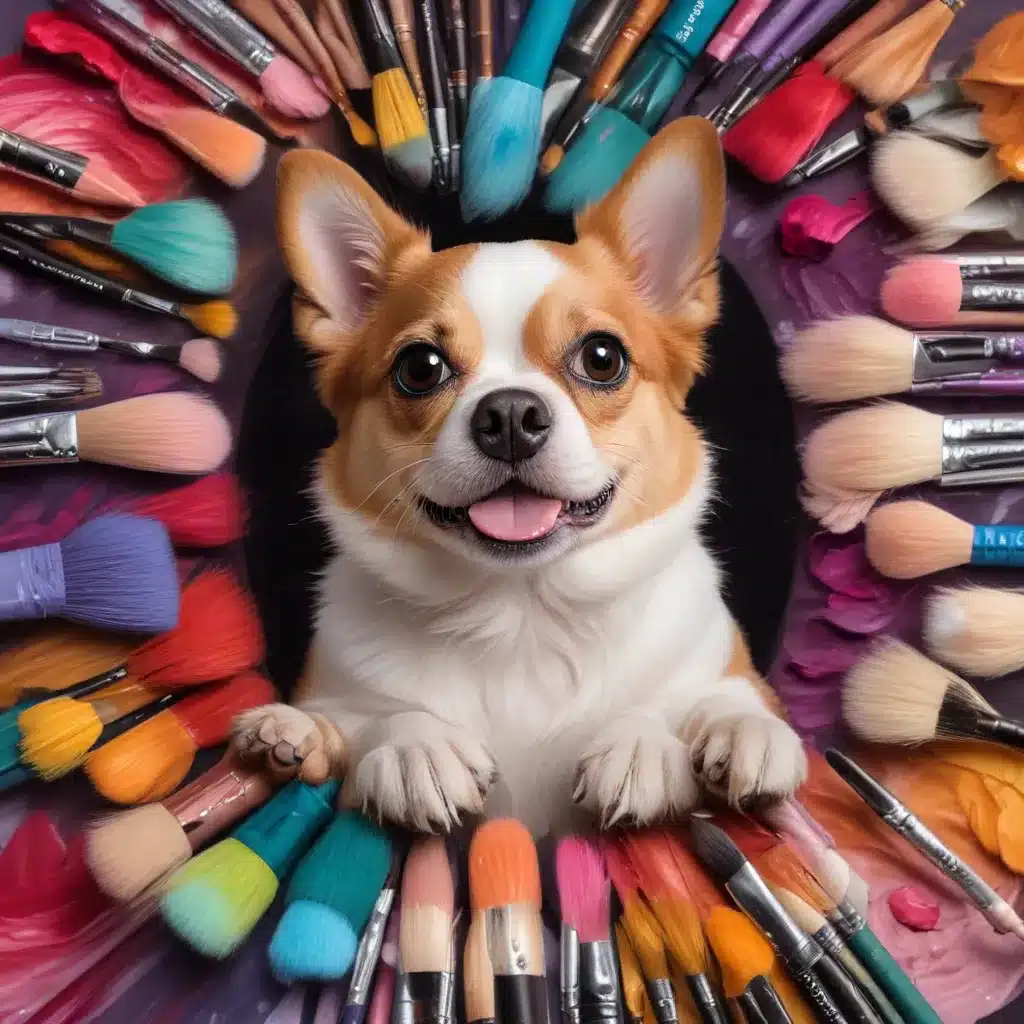Paws and Palettes Selecting the Perfect Brushes for Vibrant Pet Portraits