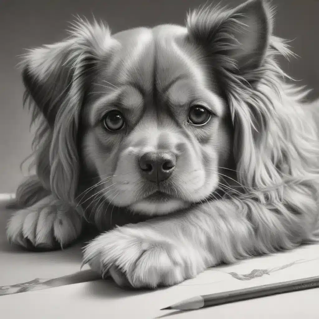 Paws and Pencils Capturing the Essence of Pets Through Sketching in Graphite