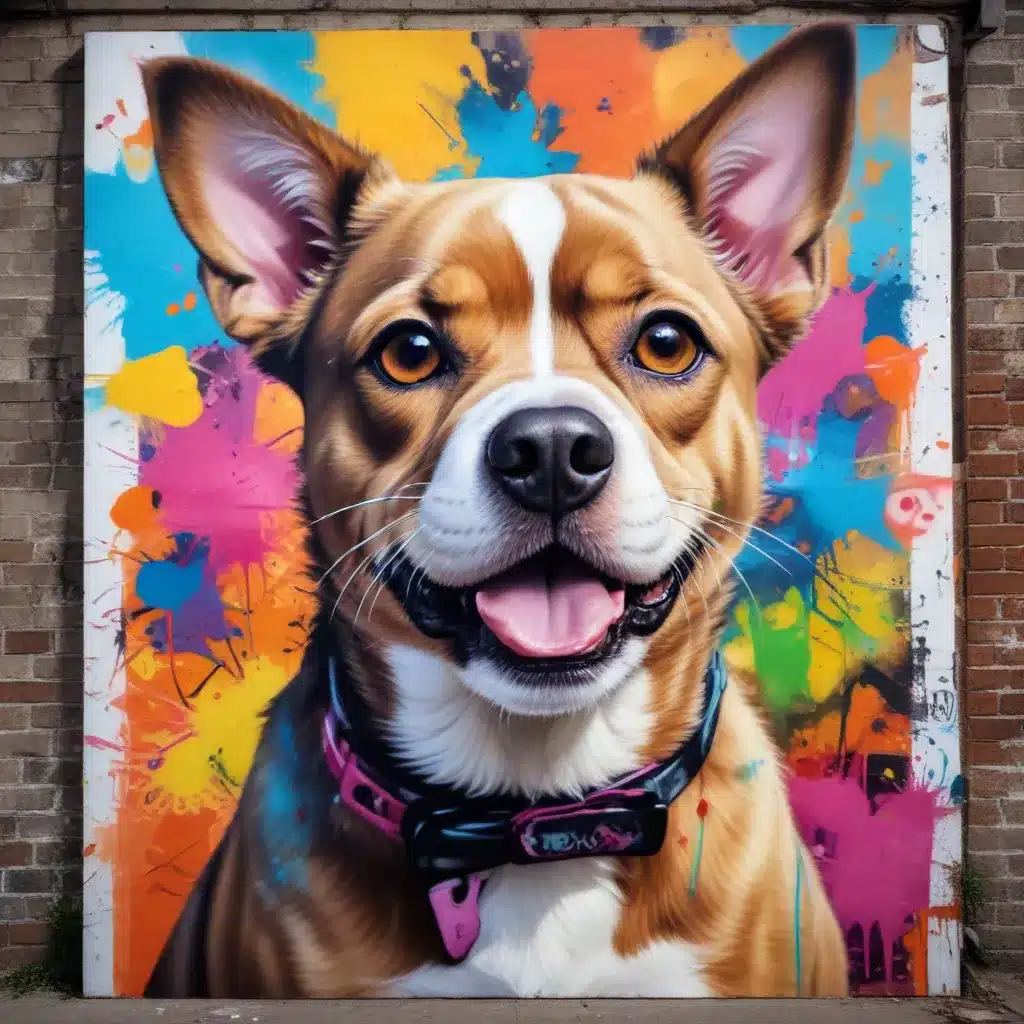 Street Art Inspiration Exploring the Vibrant World of Graffiti for Pet Portraits