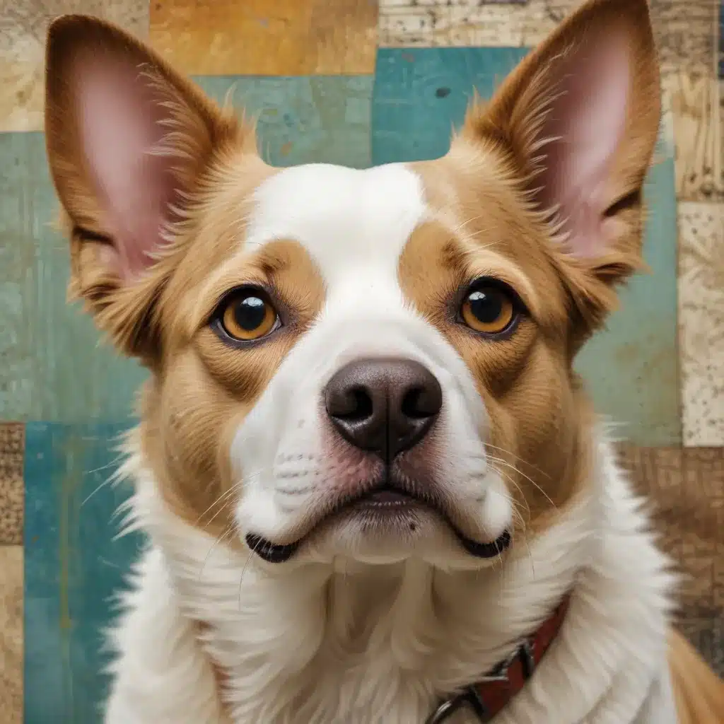 Texture Tales Discovering the Allure of Mixed Media Masterpieces Featuring Pets