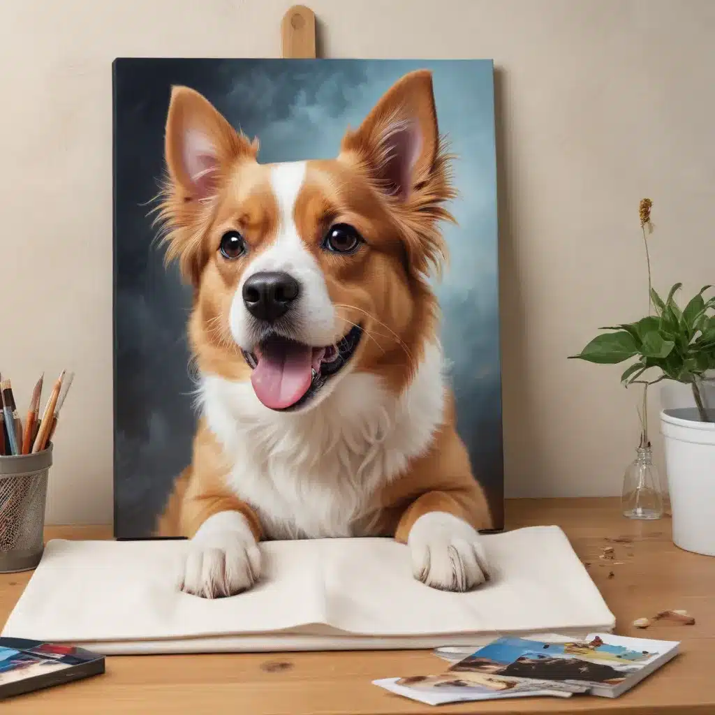 Unleash Your Creative Paws Unique Ideas for Capturing Pets on Canvas