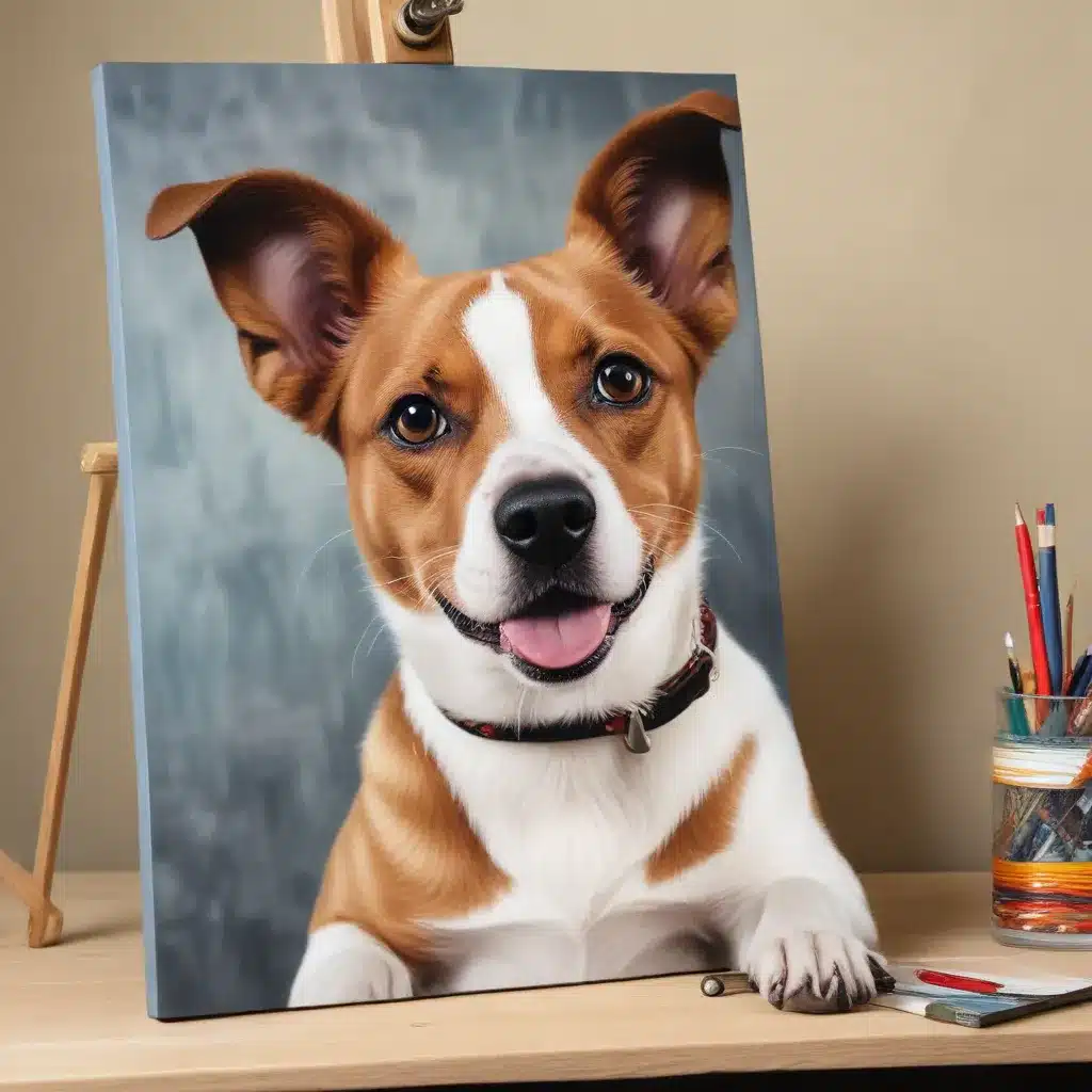 Unleash Your Creativity Unique Ideas for Capturing Pets Essence on Canvas