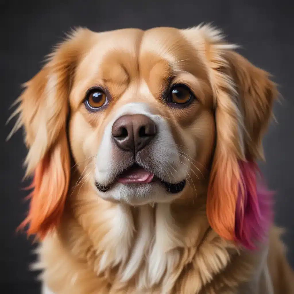 Unleash the Spectrum Experimenting with Bold Color Choices for Pet Portraits