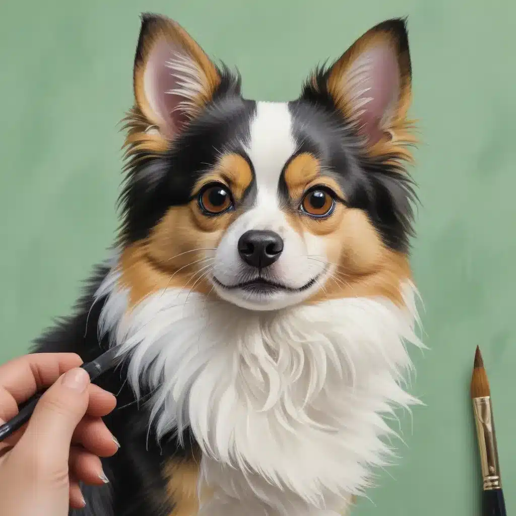 Brush Strokes Wagging Tails: Crafting Captivating Pet Paintings in Gouache