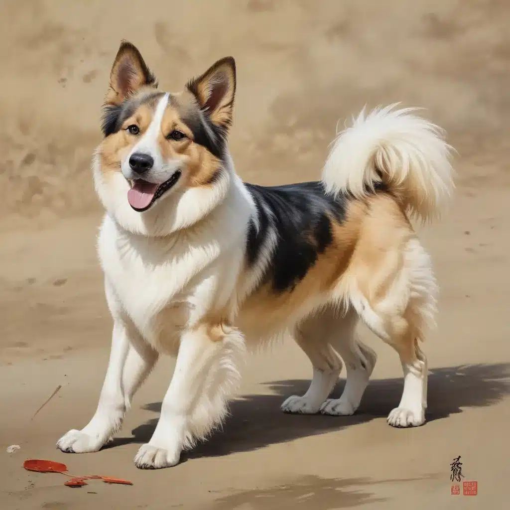 Brush Strokes and Wagging Tails: Canine Paintings in Gou