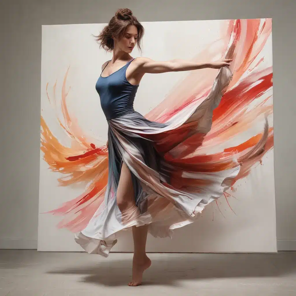 Brushstroke Brilliance: Choreographing Captivating Movements on Canvas