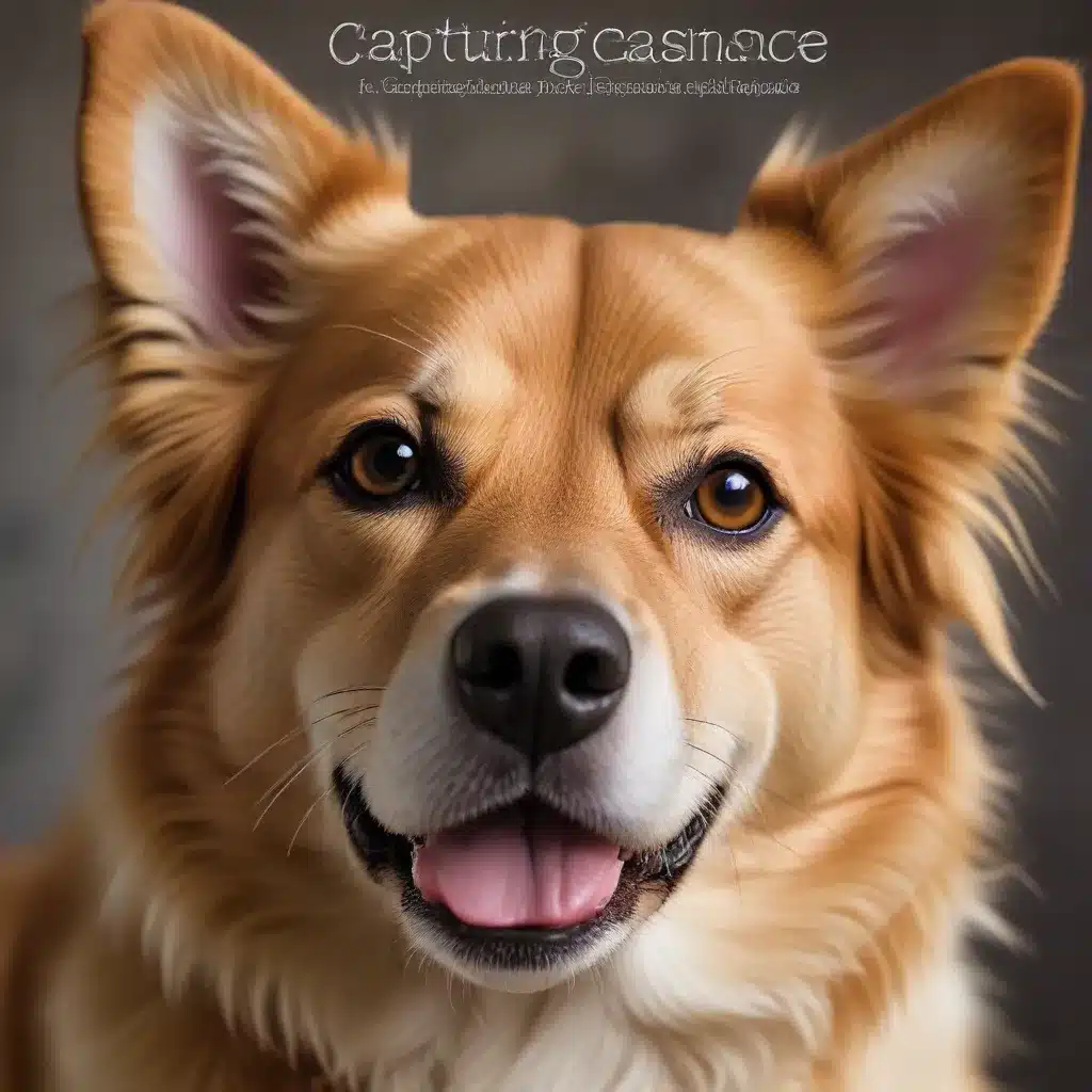 Capturing Canine Essence: Techniques for Expressive and Emotive Pet Portraits