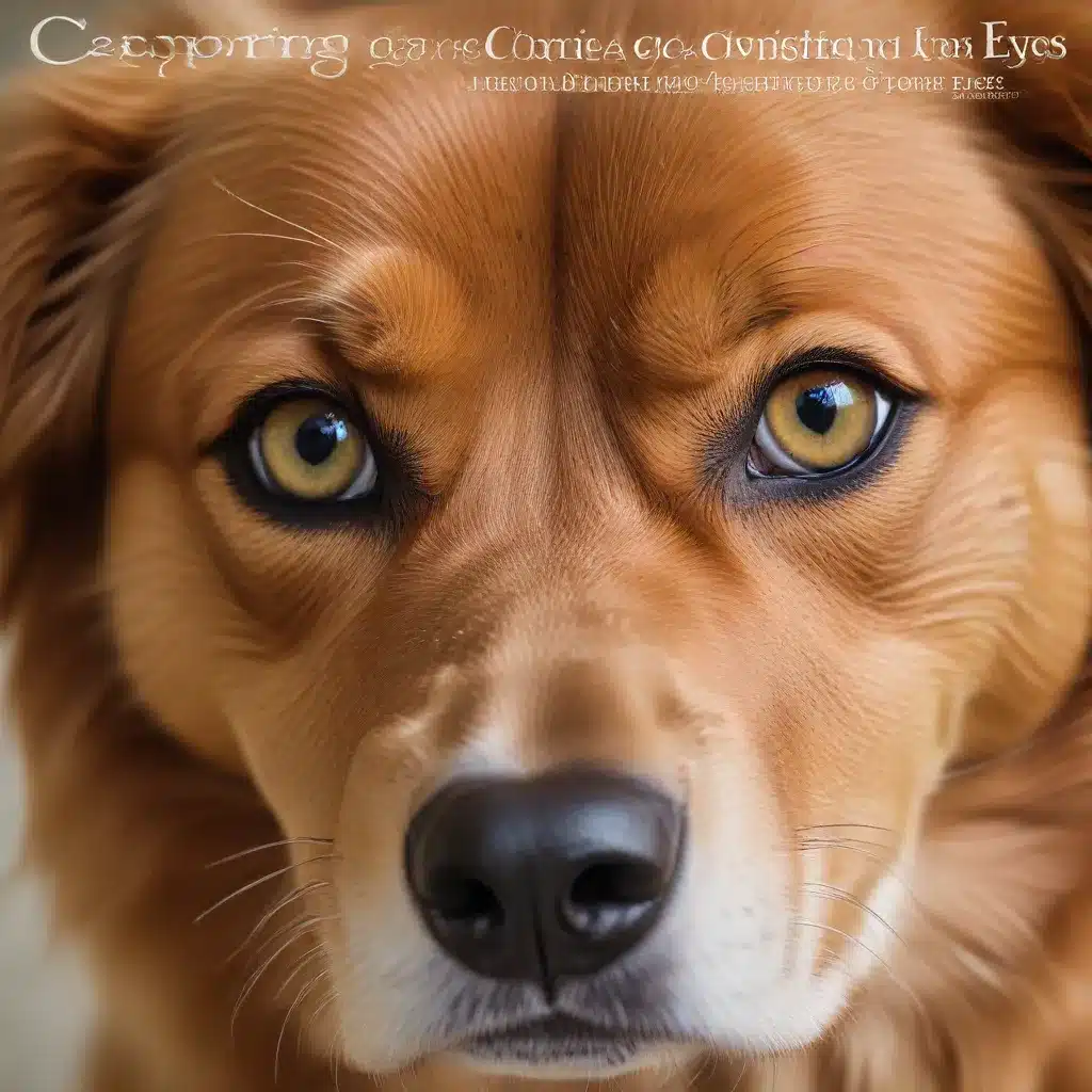 Capturing the Canine Gaze: Techniques for Conveying the Depth and Emotion of Your Pet’s Eyes