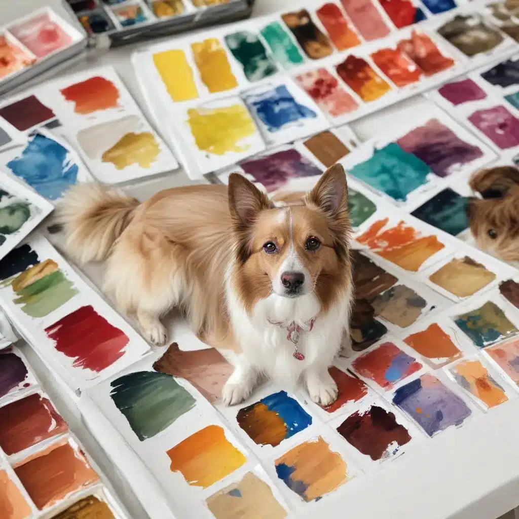 Colorful Companions: Selecting the Perfect Palette, Brushes, and Mediums for Expressive Pet Art