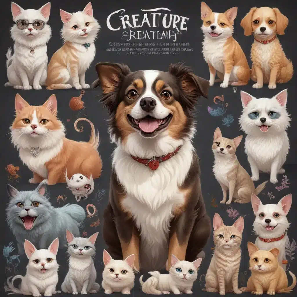 Creature Creations: Illustrating the Unique Personalities of Pets