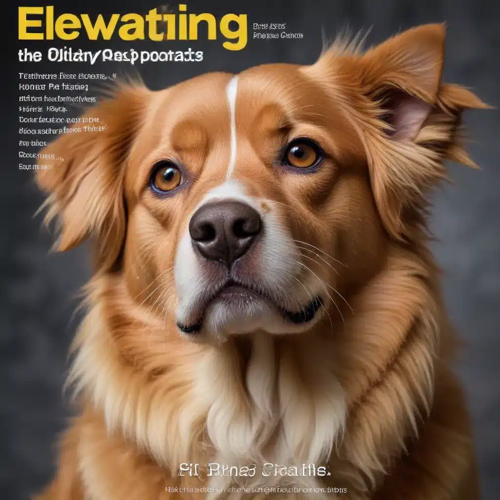 Elevating the Ordinary: Techniques for Extraordinary Pet Portraits
