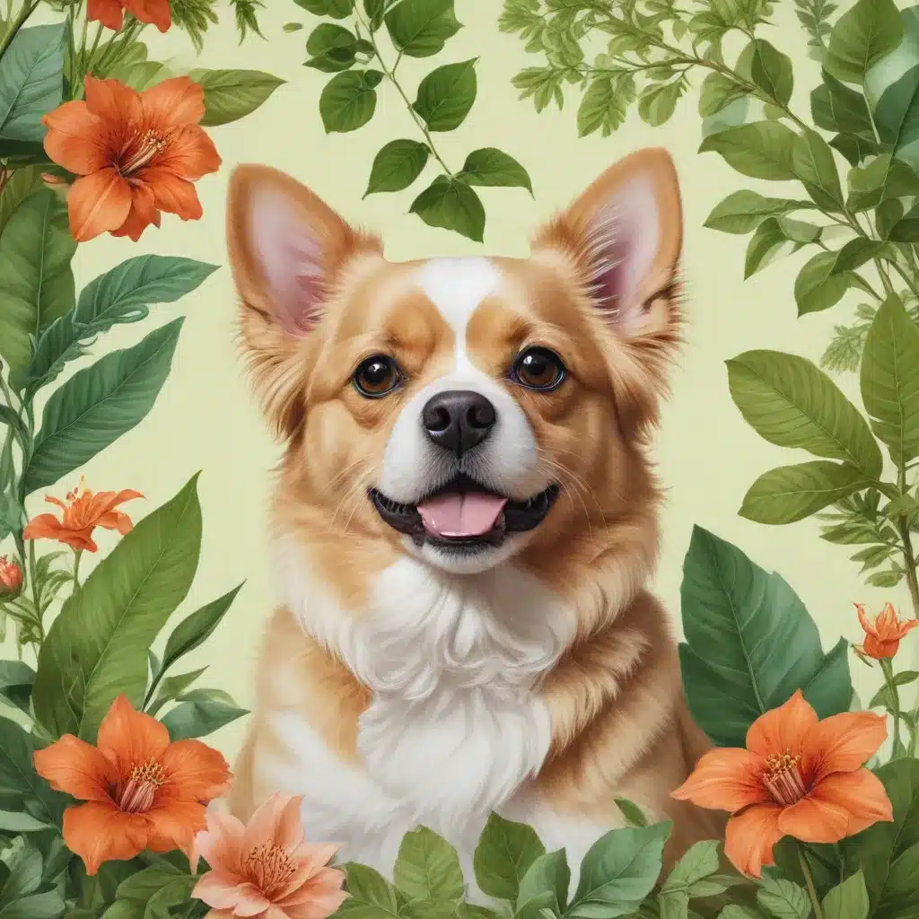 Exploring the Art of Botanical Illustration: Painting Pets in Lush, Natural Environments