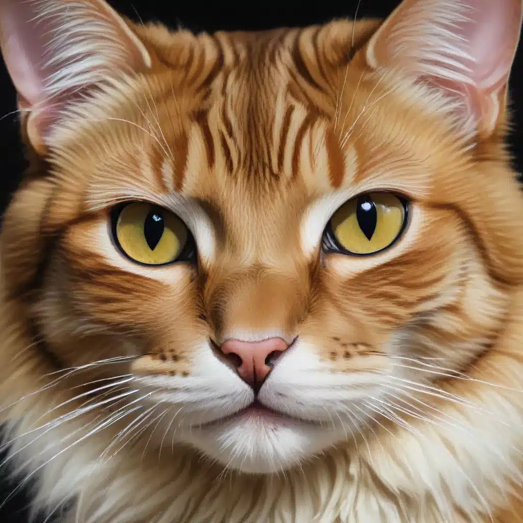 Feline Finesse Capturing the Essence of Captivating Cat Portraits in Acrylics