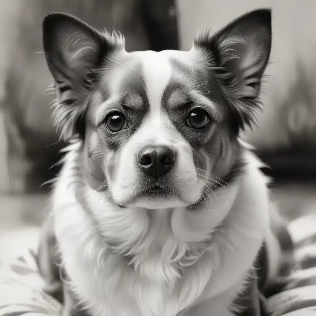 Ink Wash Wonders: Capturing the Essence of Monochrome Pet Portraits