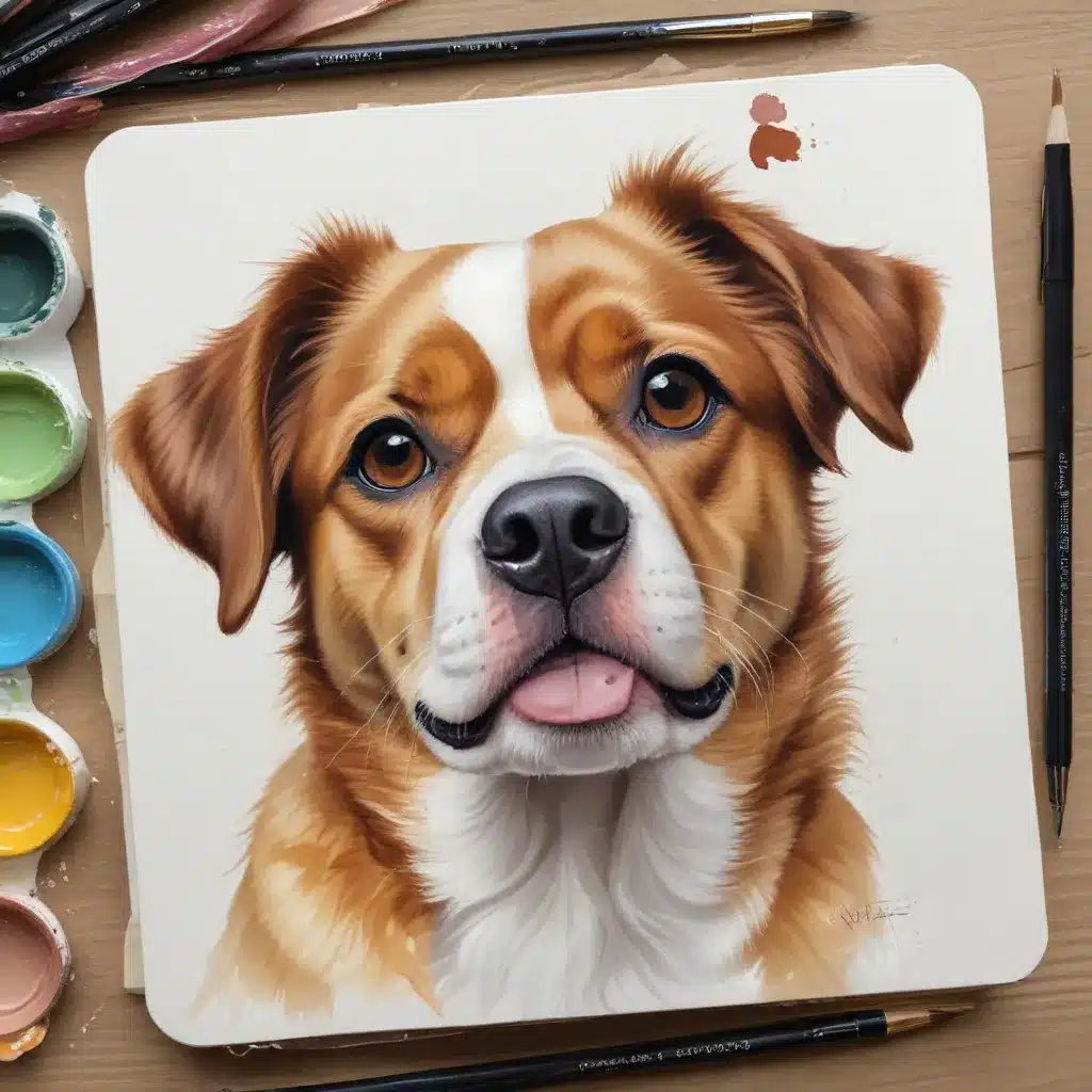 Paw-some Palettes Essential Art Supplies for Stunning Pet Portraits in Mixed Media