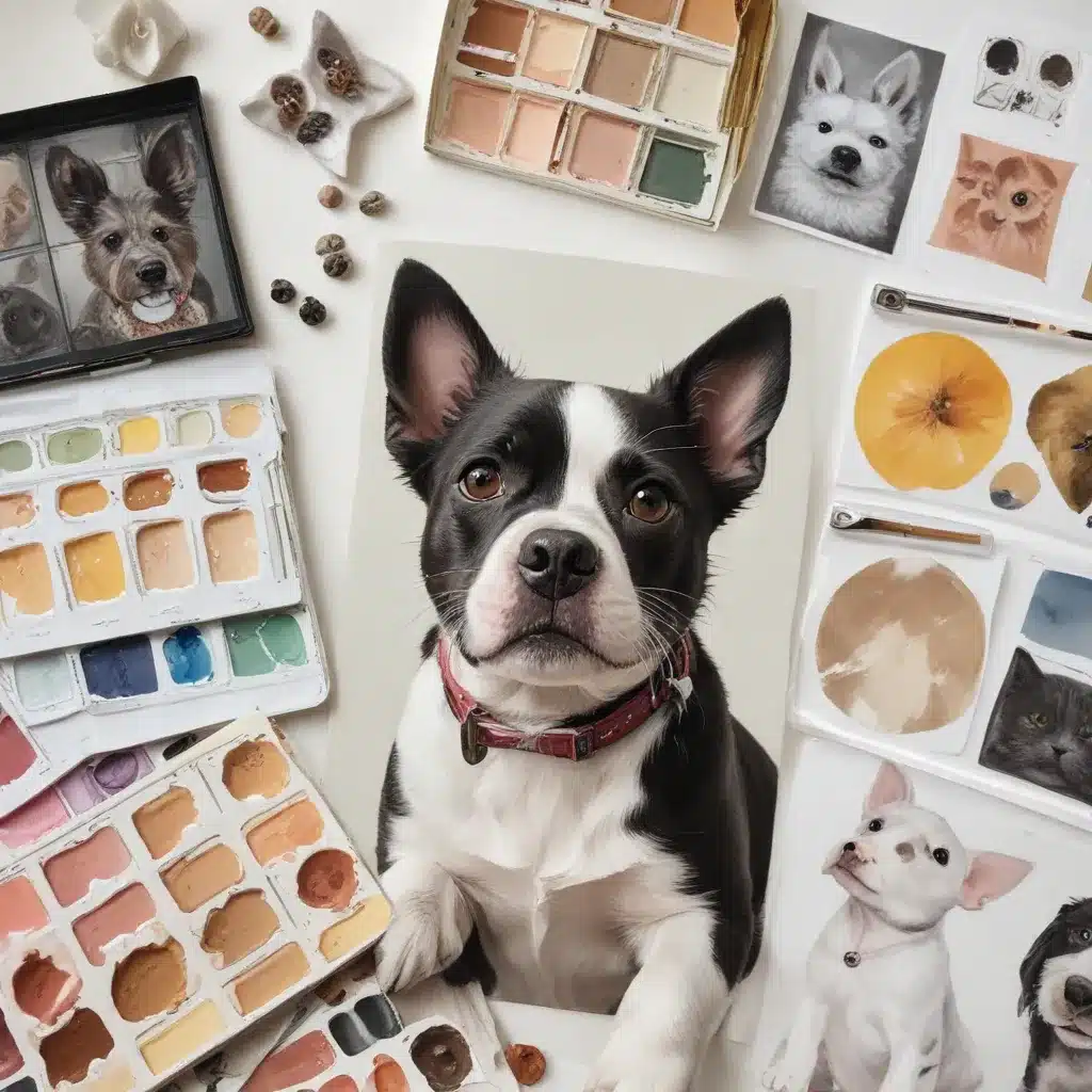 Paw-some Palettes: Supplies for Pet Portraits