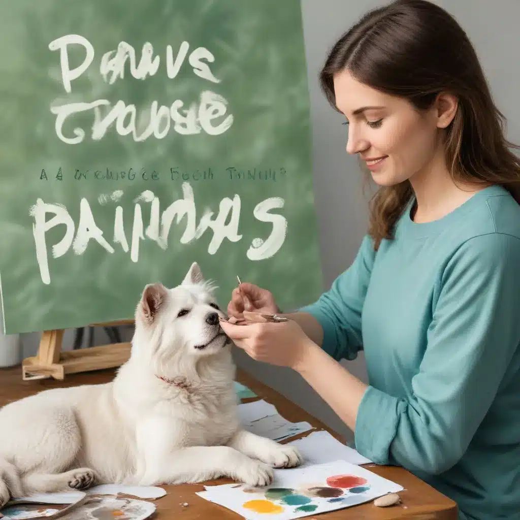Paws and Pause: A Mindful Approach to Painting Beloved Companion Animals