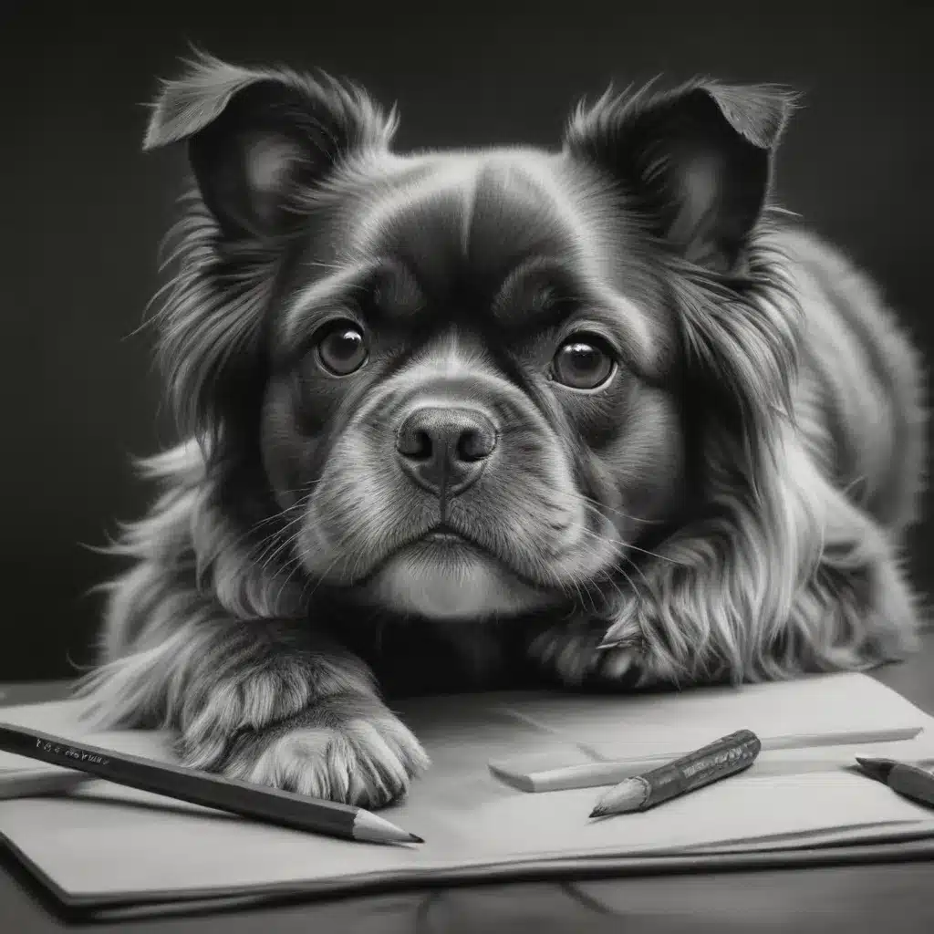 Paws and Pencils: Artistic Approaches to Drawing Pets in Charcoal