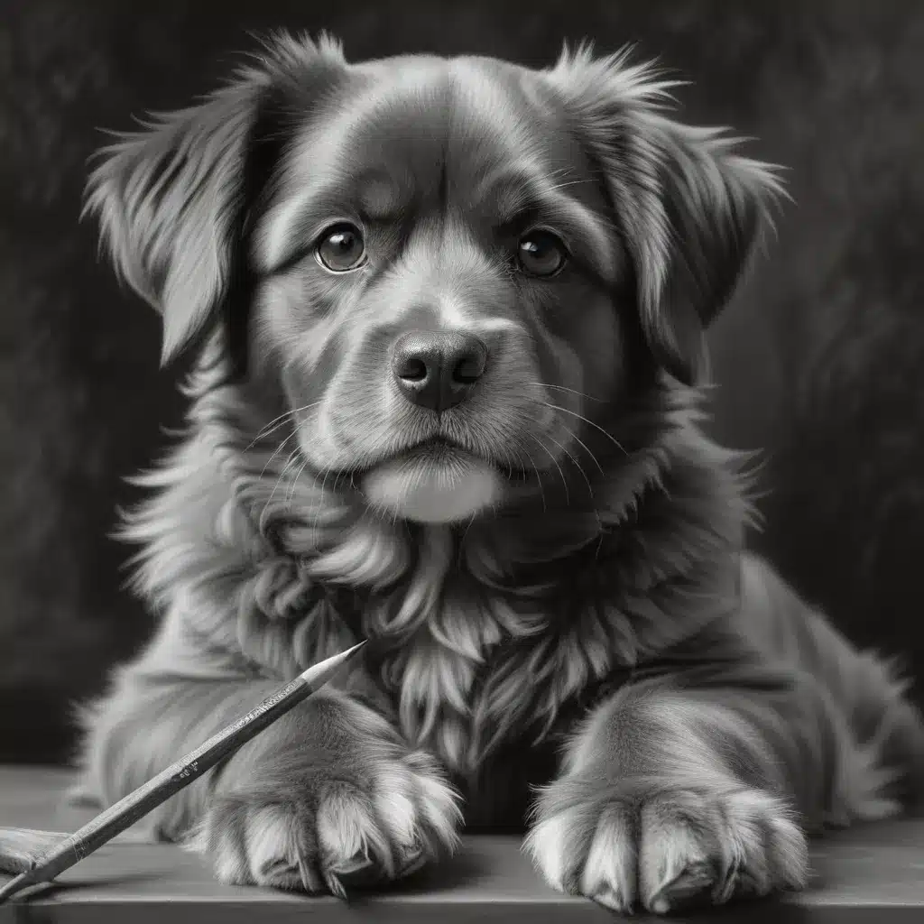 Paws and Pencils: Artistic Approaches to Drawing Pets in Expressive Charcoal