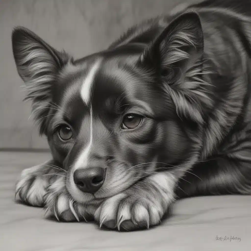 Paws and Poses: Artistic Approaches to Drawing Companions in Charcoal