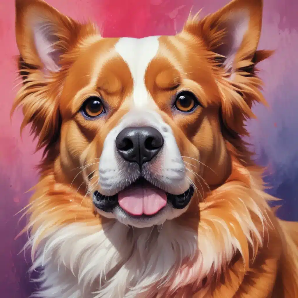 Pigment Poetry: Capturing Pets’ Spirit Through Vibrant Brushwork