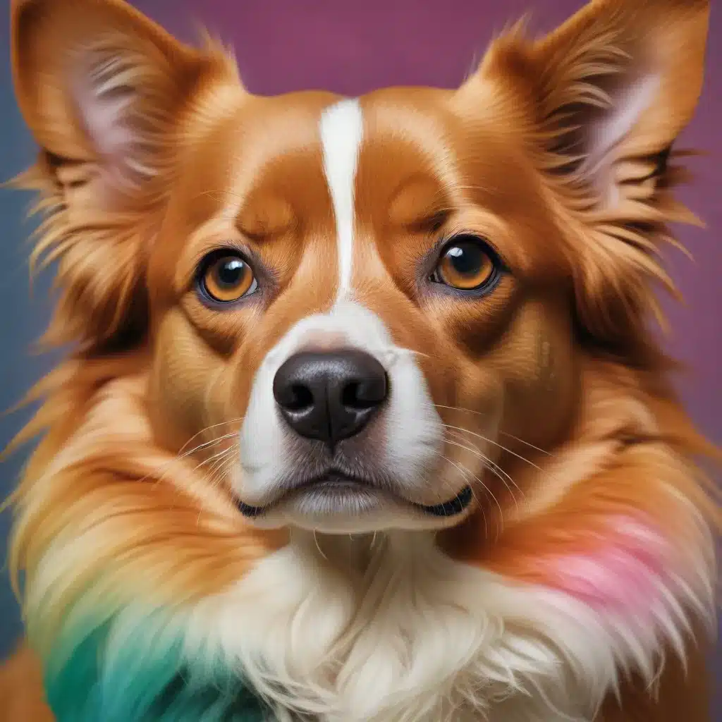 Pigment Poetry: Capturing the Essence of Pets Through Captivating and Vibrant Color