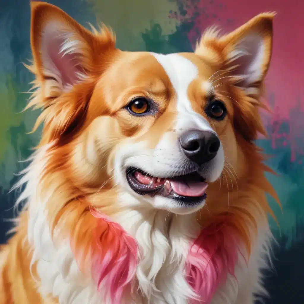 Pigment Poetry: Vibrant Brushwork Translating Pets’ Spirit