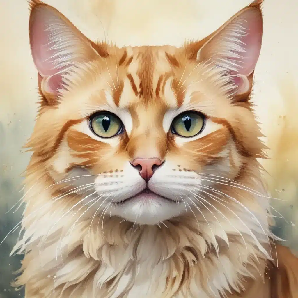 Purrfect Portraits: Capturing the Essence of Feline Subjects in Watercolor