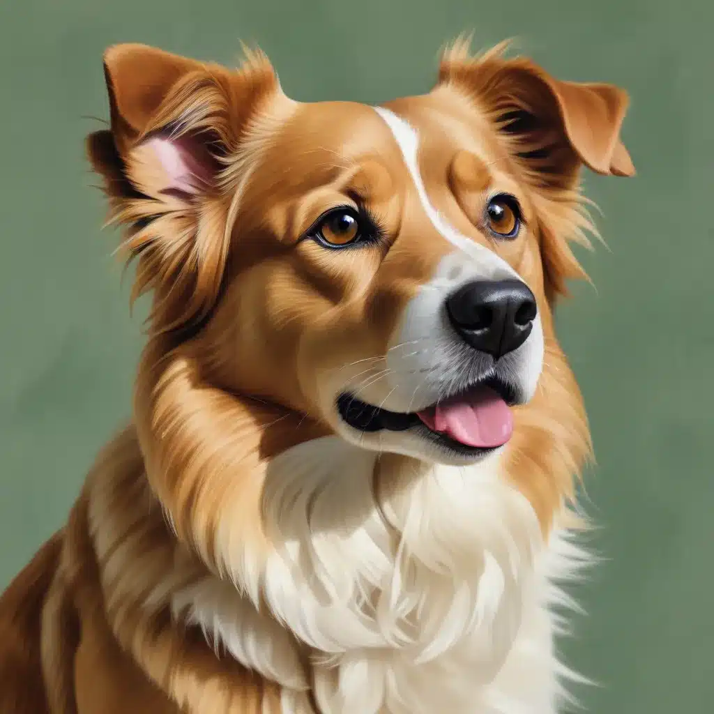 Tail-Wagging Treasures: Crafting Captivating Canine Portraits in Gouache