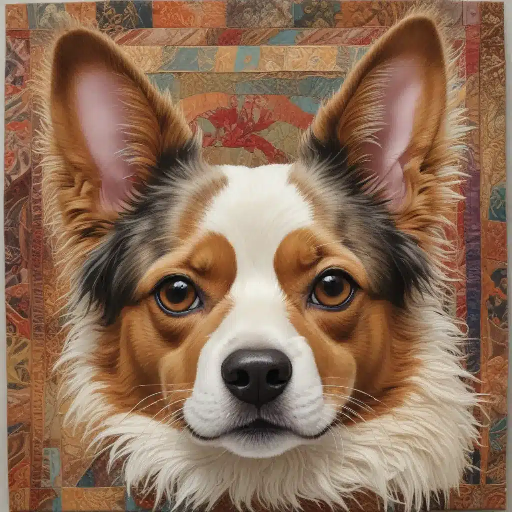 Textural Tapestry: Weaving Together Mixed Media for Captivating and Multidimensional Pet Art