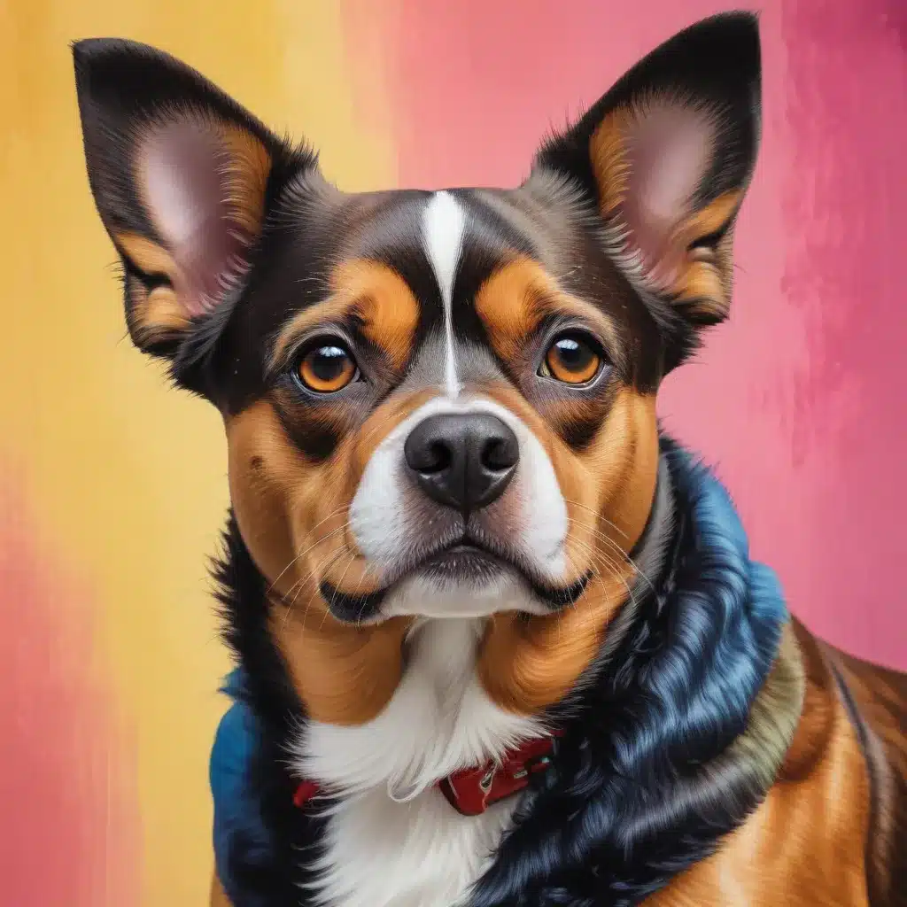 Unleash the Spectrum: Exploring Bold and Innovative Color Choices for Pet Art