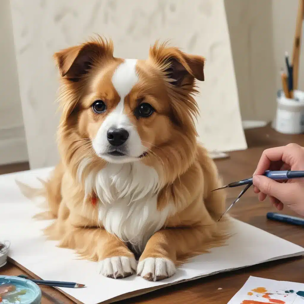 Brush Strokes, Wagging Tails: Mastering the Art of Pet Paintings in Gouache
