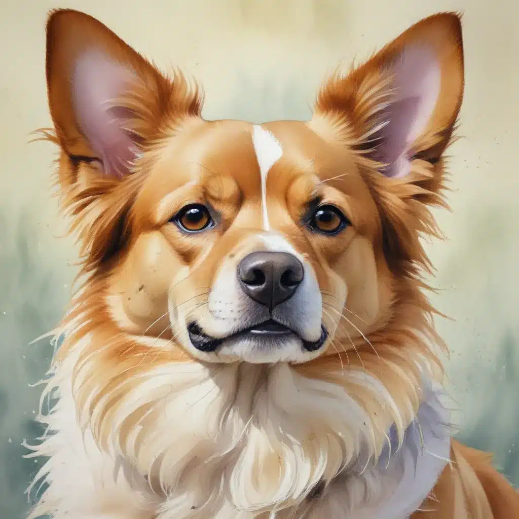 Brush Strokes Wagging Tails: Watercolor Canine Paintings