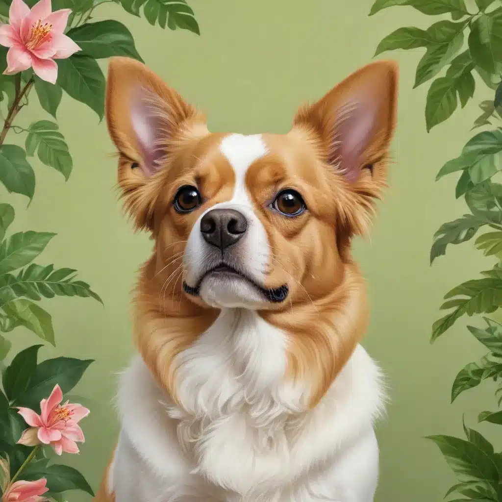 Mastering the Art of Botanical Illustration: Painting Pets in Lush, Natural Environments