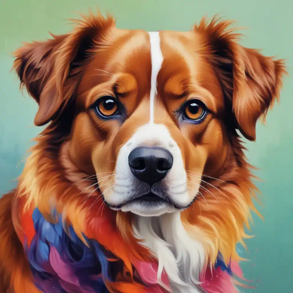 Painting Pets with Panache: Embracing Vibrant and Expressive Color