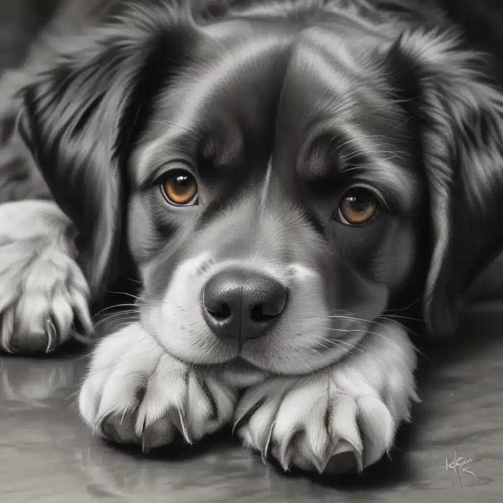 Paws for Reflection: Charcoal Capture of Pets’ Personalities