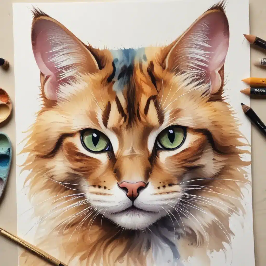 Purrfect Palette: Essential Art Supplies for Creating Stunning Feline Artworks