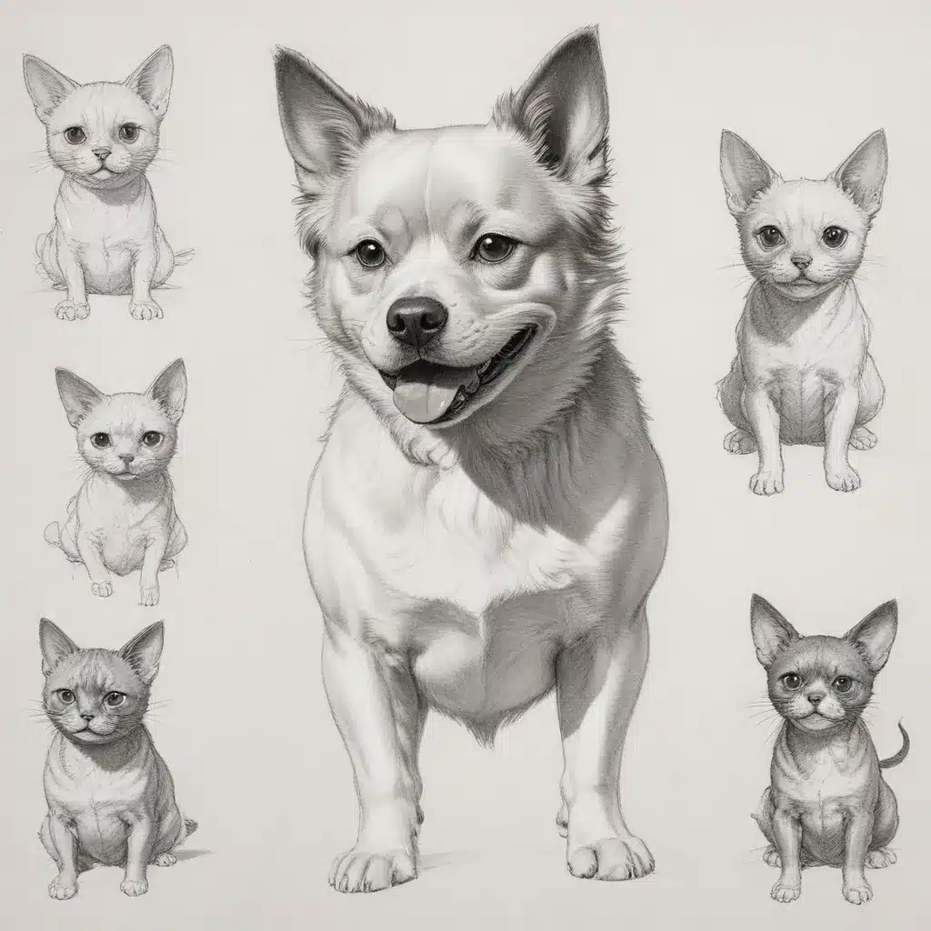 Sketching Sidekicks: Unlocking the Power of Preliminary Drawings for Pet Art